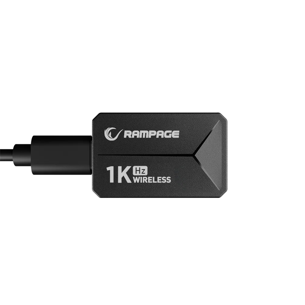  Rampage ZENITH 26000DPI 1000Hz Kablosuz Siyah Gaming Mouse
