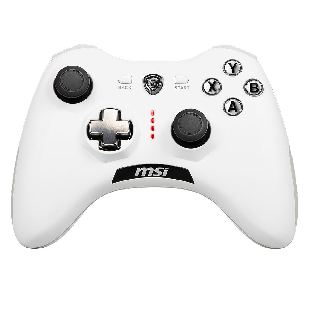 MSI GG Force GC20 V2 PC Android Uyumlu Kablolu Beyaz Gamepad | ITOPYA