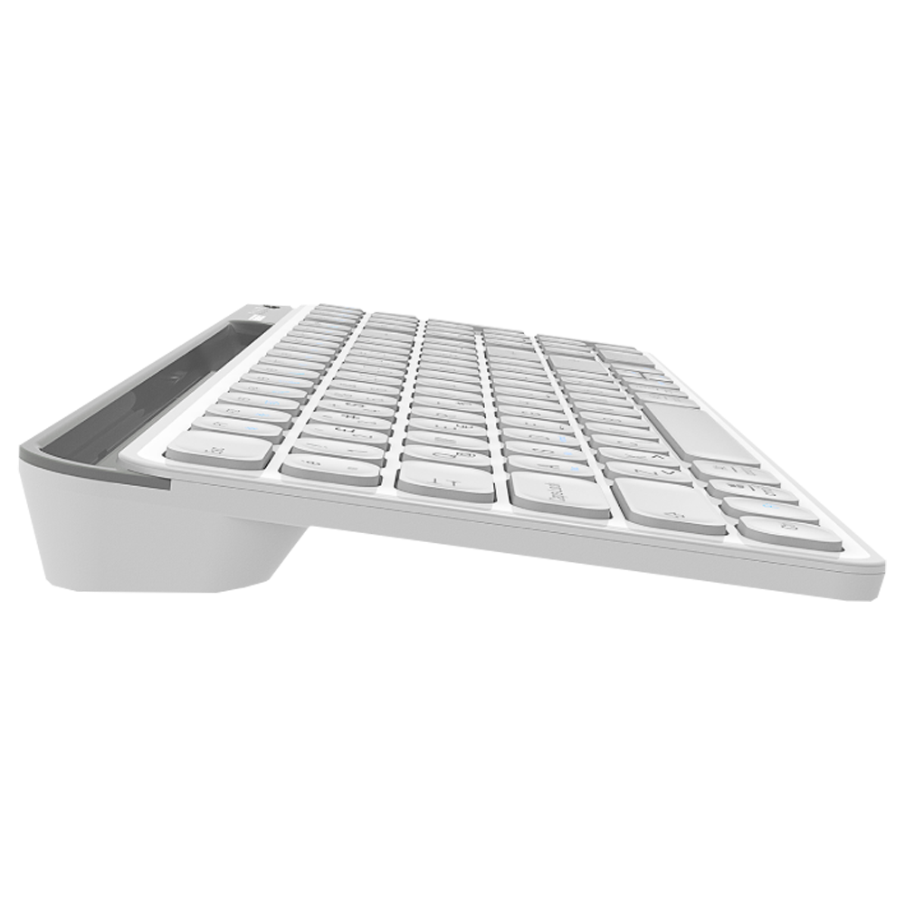 Everest KB-BT90 Beyaz/Gri Kablosuz Klavye