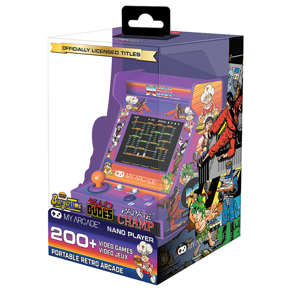My Arcade Data East 208 Oyunlu Retro Oyun Konsolu 12cm
