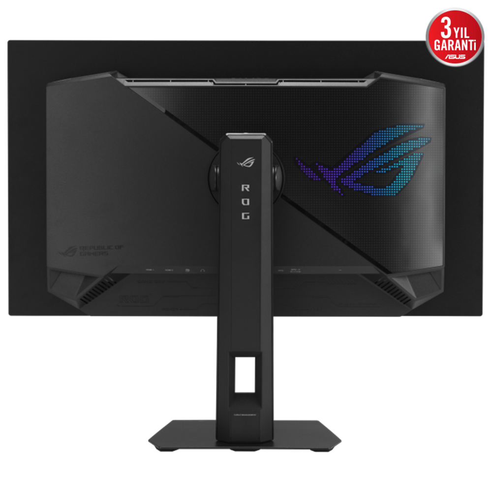 ASUS ROG Swift OLED XG27AQWMG 26.5" 280Hz 0.03ms HDMI DP USB3.2 AdaptiveSync Pivot HDR500 QHD WOLED Gaming Monitör