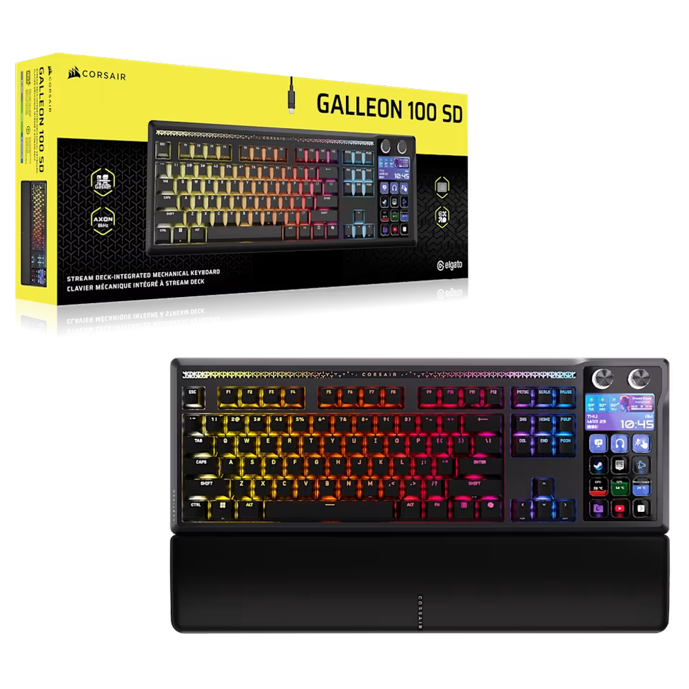 CORSAIR Galleon 100 SD MLX Pulse Switch RGB Siyah Gaming Klavye