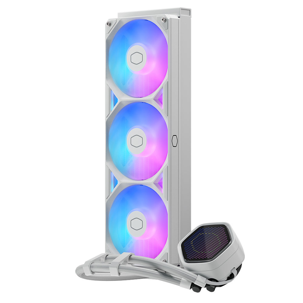COOLER MASTER MasterLiquid Atmos II Pixel Led ARGB 360mm Beyaz