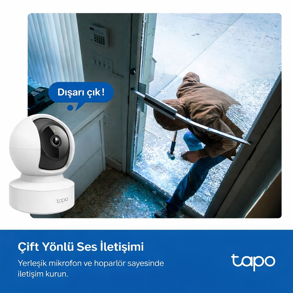 TP-LINK Tapo C202 Wi-Fi Ev Güvenlik Kamerası