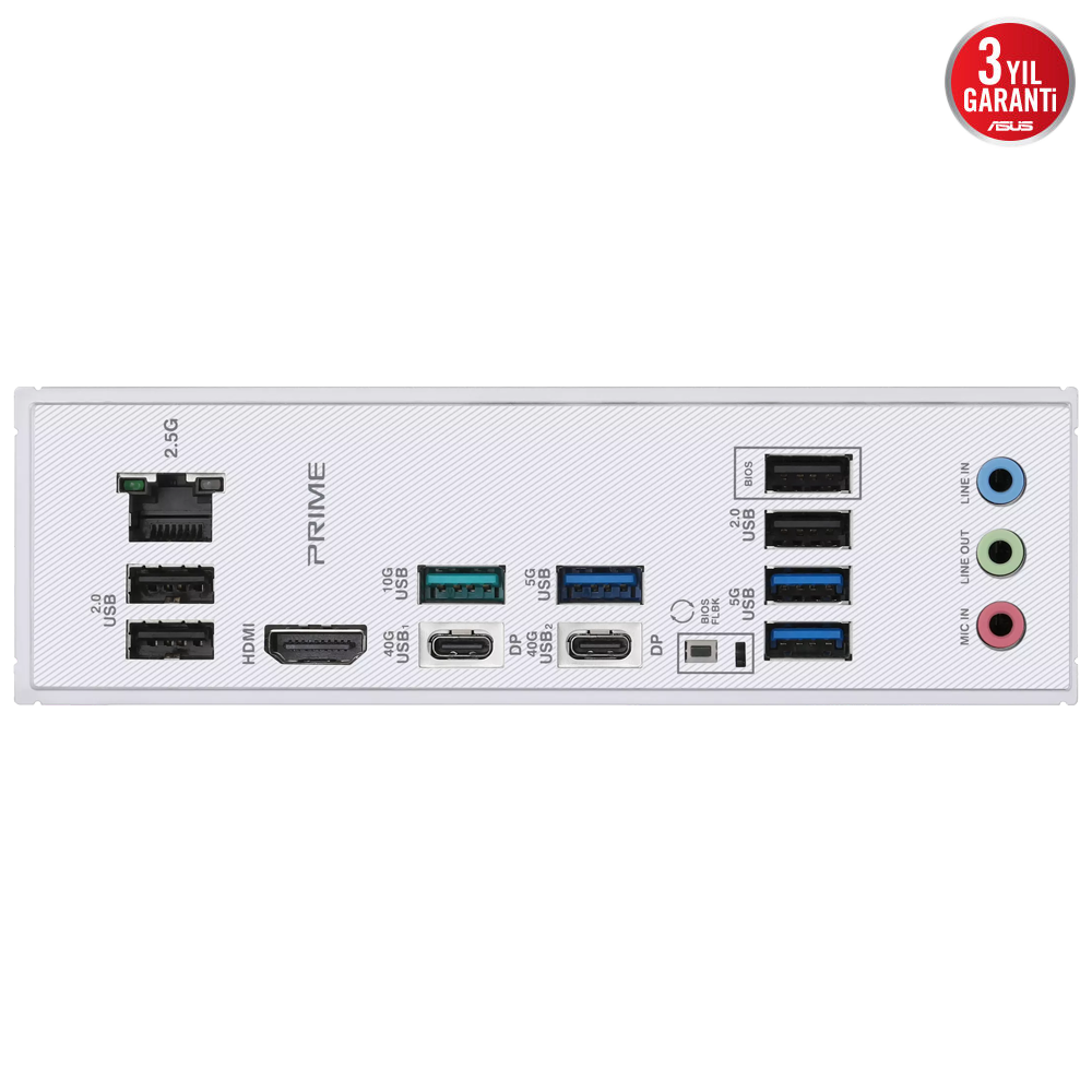 ASUS PRIME X870-P-CSM 8000MHz OC DDR5 Soket AM5 M.2 HDMI ATX Anakart