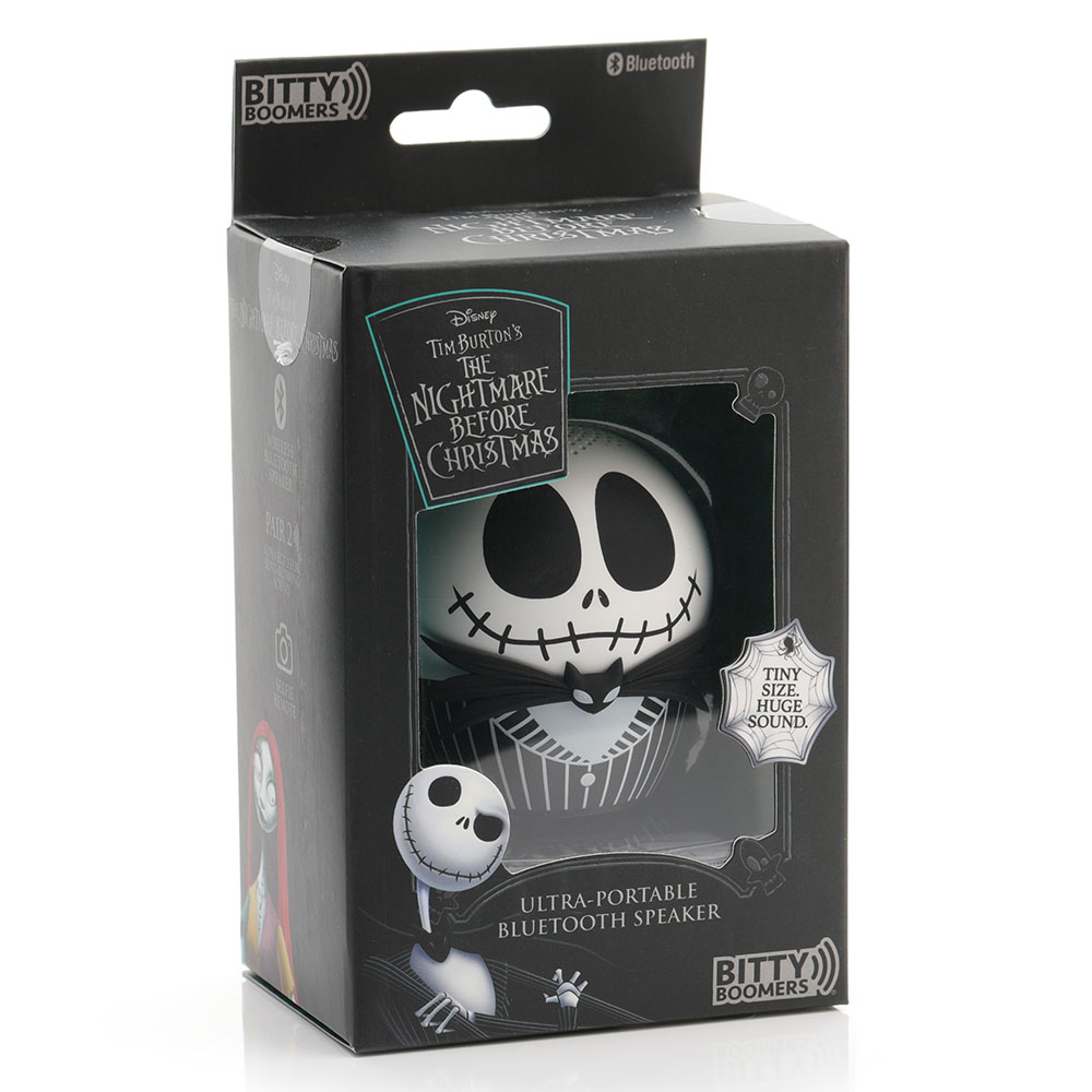 Bitty Boomers Jack Skellington Mini 3W Taşınabilir Bluetooth Hoparlör