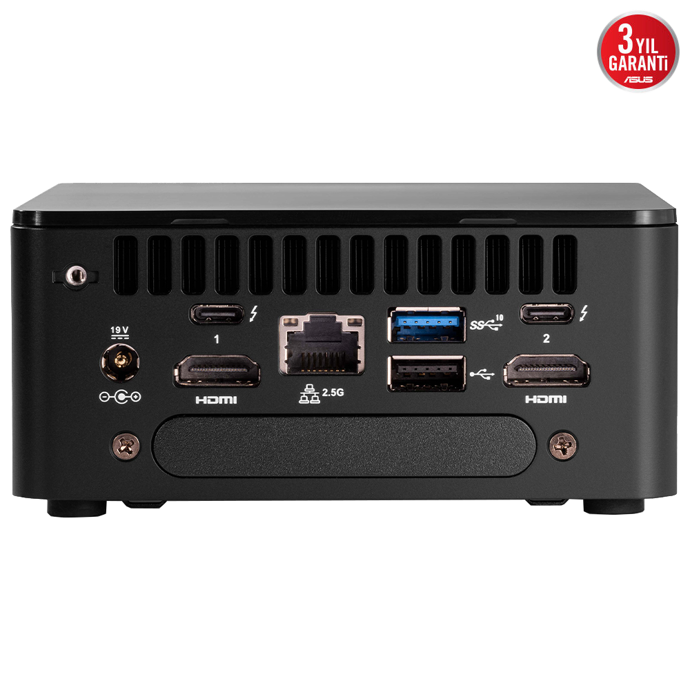 ASUS NUC 12 Pro Tall Slim Kit RNUC12WSHI300002I Core i3 1220P Barenone FreeDos Mini PC