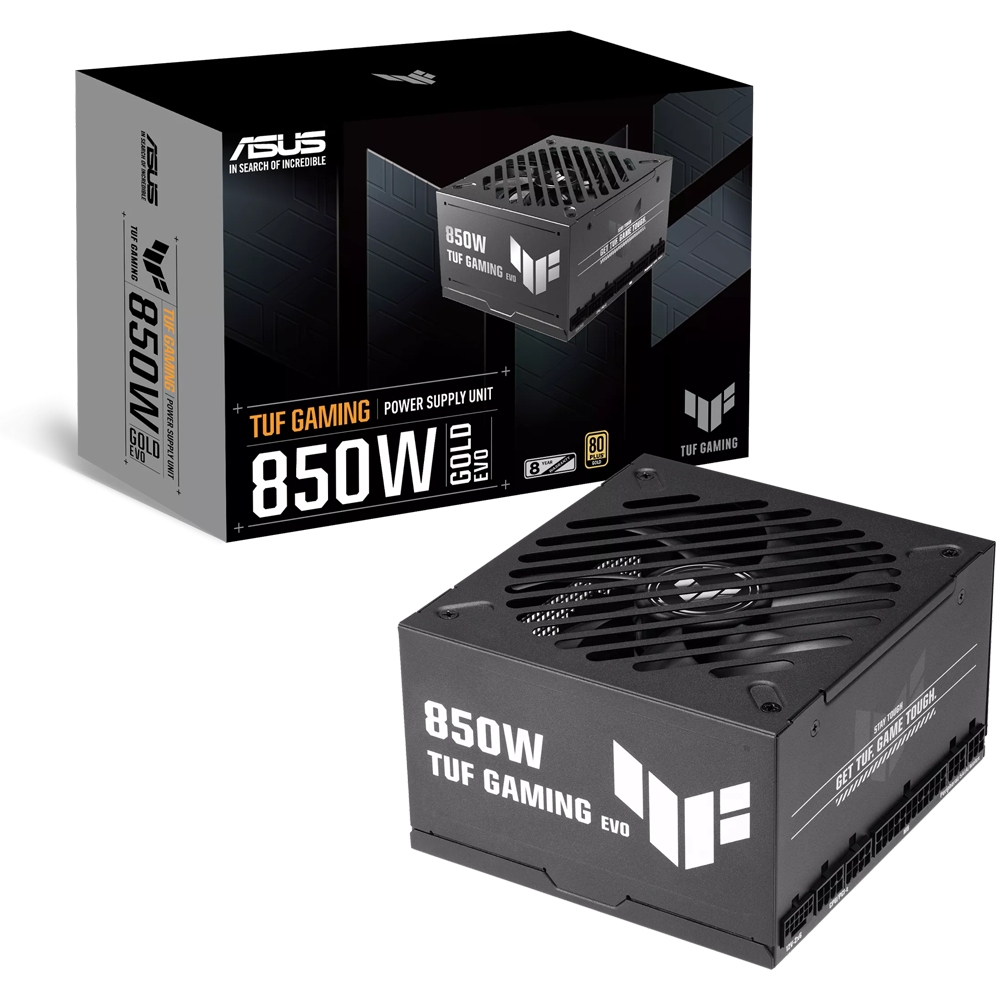 ASUS TUF GAMING 850G EVO 850W 80+ Gold ATX3.1 GEN5.1 135mm Fanlı PSU
