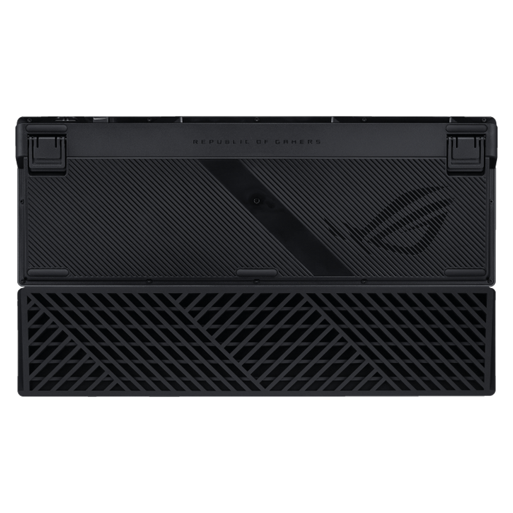ASUS ROG AZOTH 96 HE ROG HFX V2 Manyetik Switch Kablosuz Türkçe RGB Siyah Mekanik Gaming Klavye