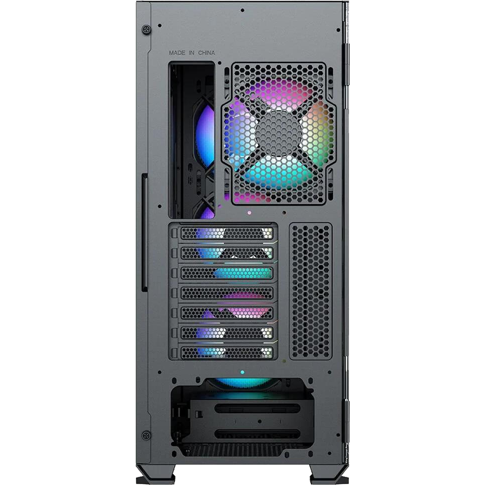 PowerBoost PB-P3720B 850w 80+ Bronze USB 3.0 Mesh RGB Siyah ATX Mid Tower Kasa