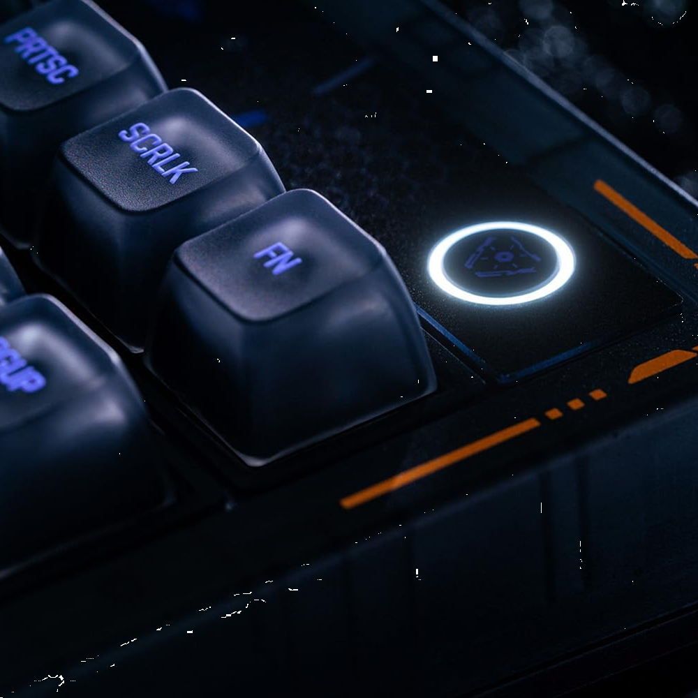 8BITDO Retro 87 Edition Kailh Glaze Jellyfish Pro Linear Switch RGB Mecha Break Panther Edition Mekanik İngilizce Kablosuz Gaming Klavye