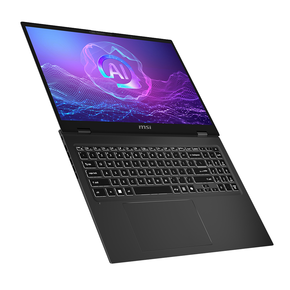 MSI PRESTIGEPRO 16 AI B2HVEG-252TR Ultra 7 255H 32GB LPDDR5 RTX4050 GDDR6 6GB 1TB SSD 16.0 UHD+OLED W11 Gri Notebook