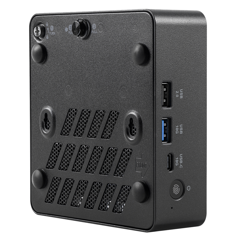 MSI CUBI NUC AI+ 3MG-005BEU Core Ultra 5 322 FreeDos Barebone Siyah Mini PC