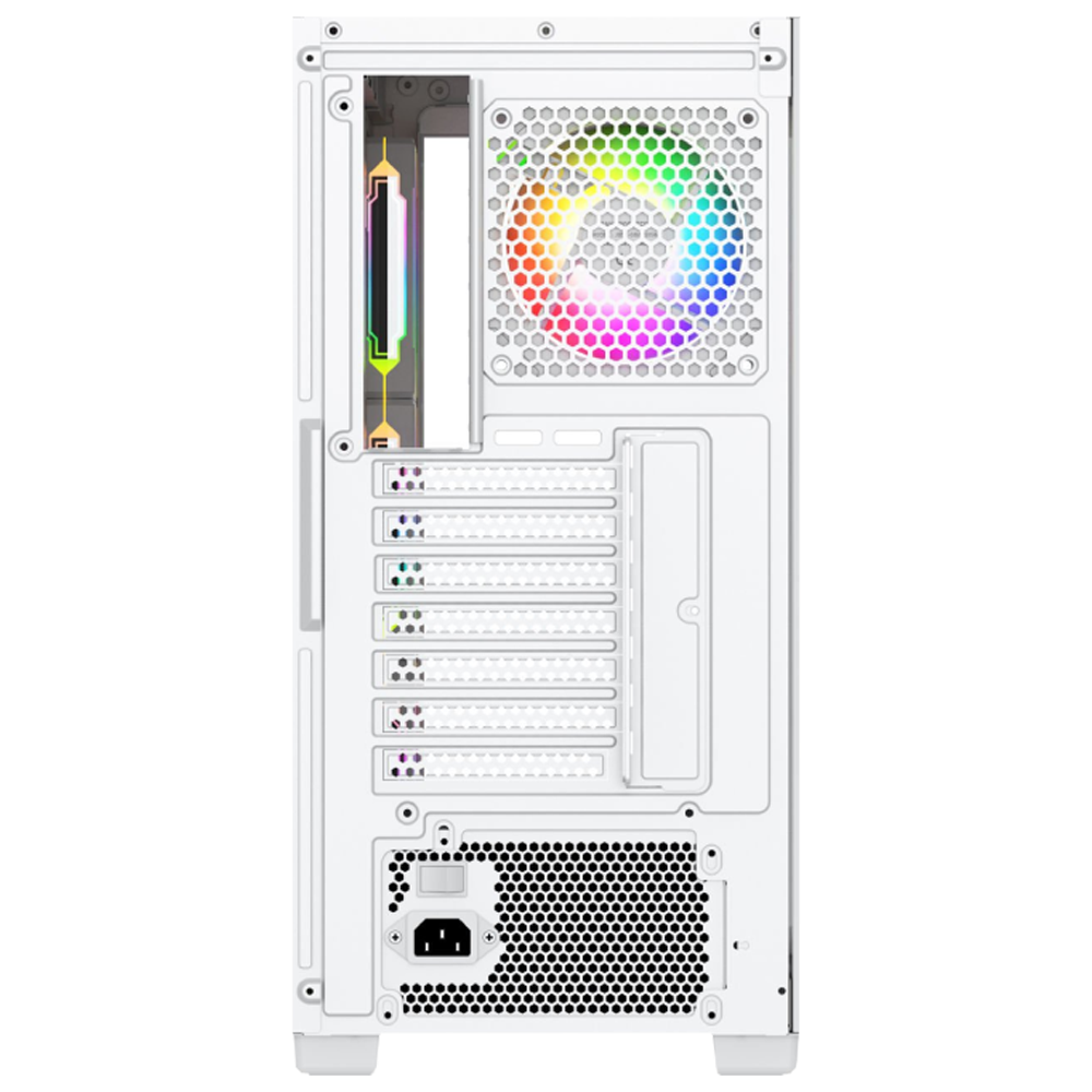 GameBooster JBST-GBA7505W 750W 80+ Bronze SeaView ARGB ATX Mid Tower Beyaz Kasa