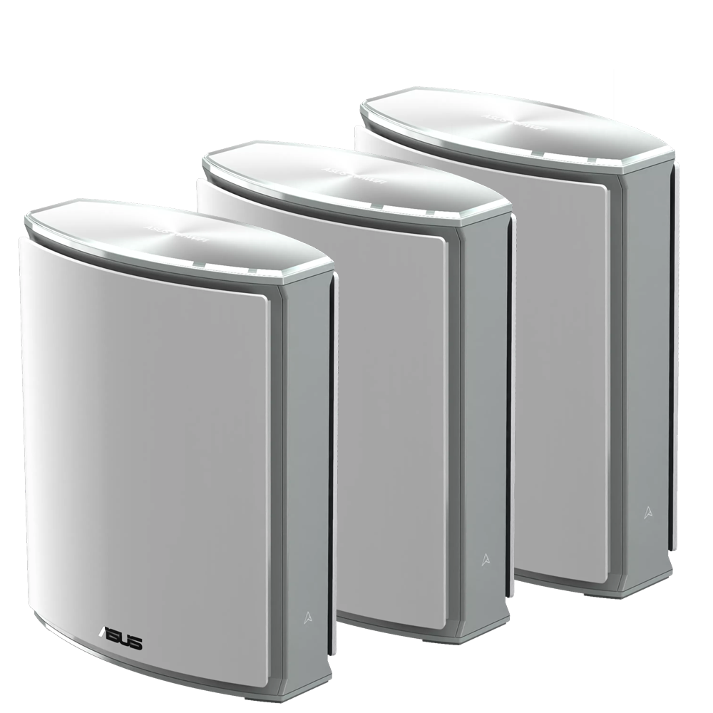 ASUS ZenWiFi BN12 BN19000 WiFi 8 Tri-Band Kablosuz Beyaz Mesh Router 3lü
