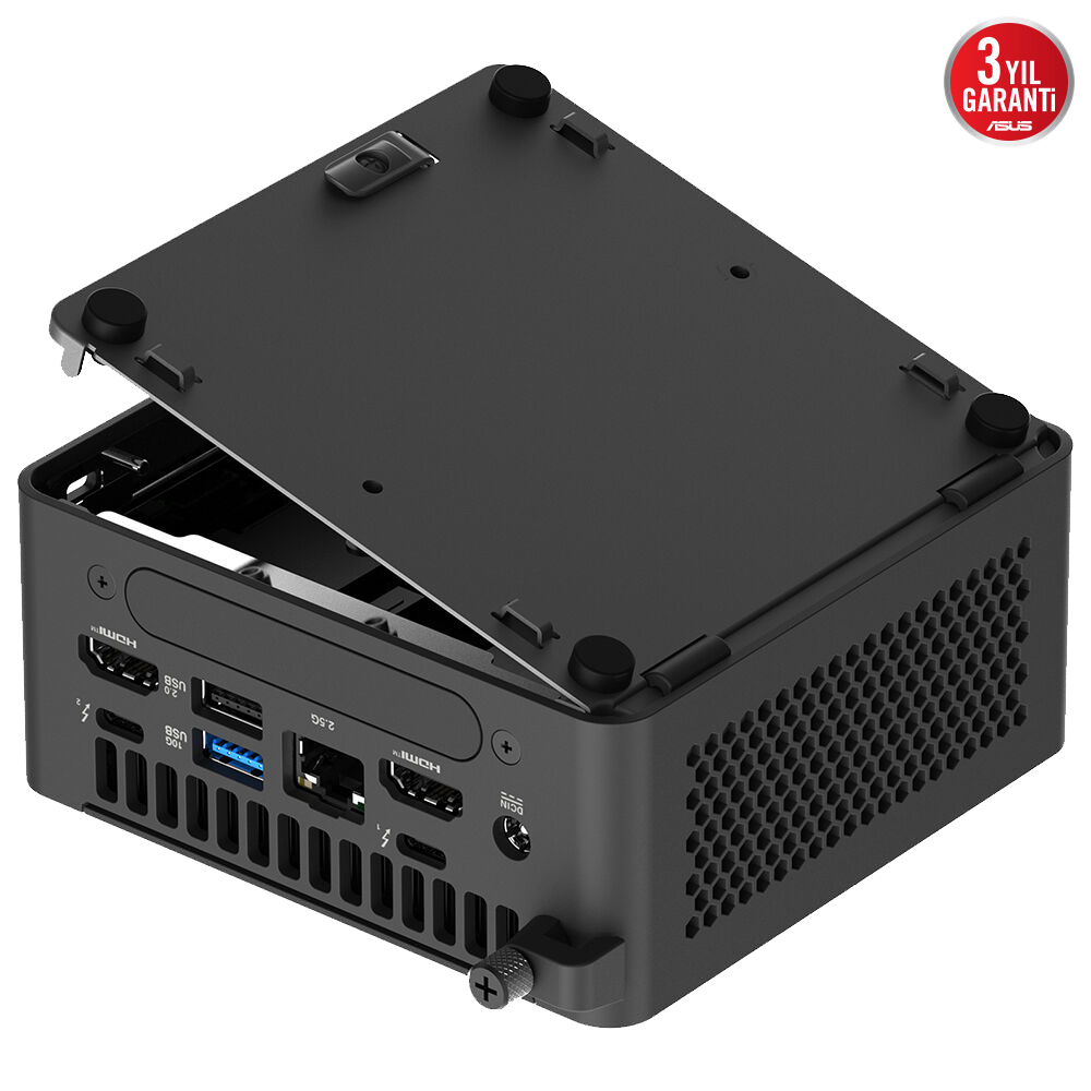 MSI NUC 15 Pro Tall Kit RNUC15CRHC500002 Core 5 210H Barenone Thınderbolt 4 FreeDos Mini PC