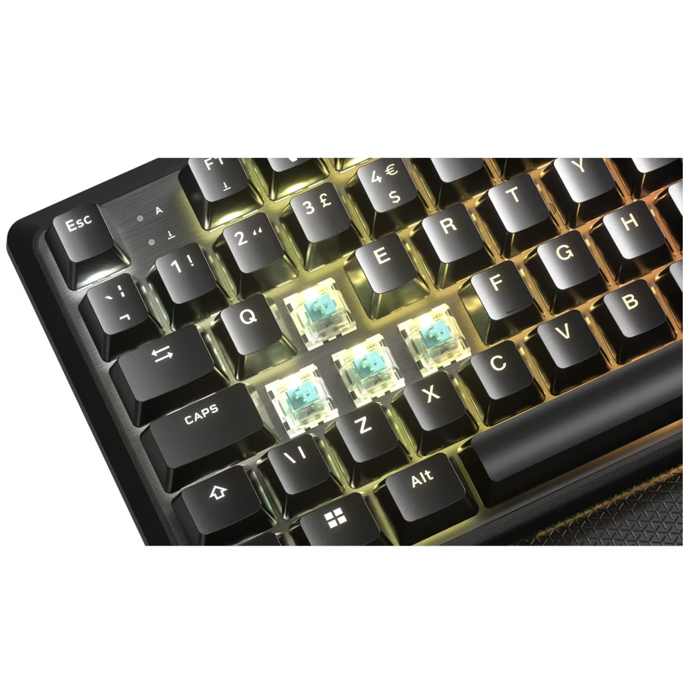 CORSAIR K70 PRO TKL High-Performance Hall Effect Switch RGB İngilizce (UK) Gaming Klavye
