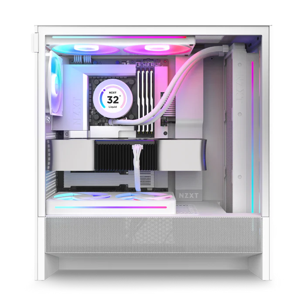 NZXT N7 Z890 8000MHz(OC) DDR5 Soket LGA 1851 M.2 HDMI Beyaz ATX Anakart