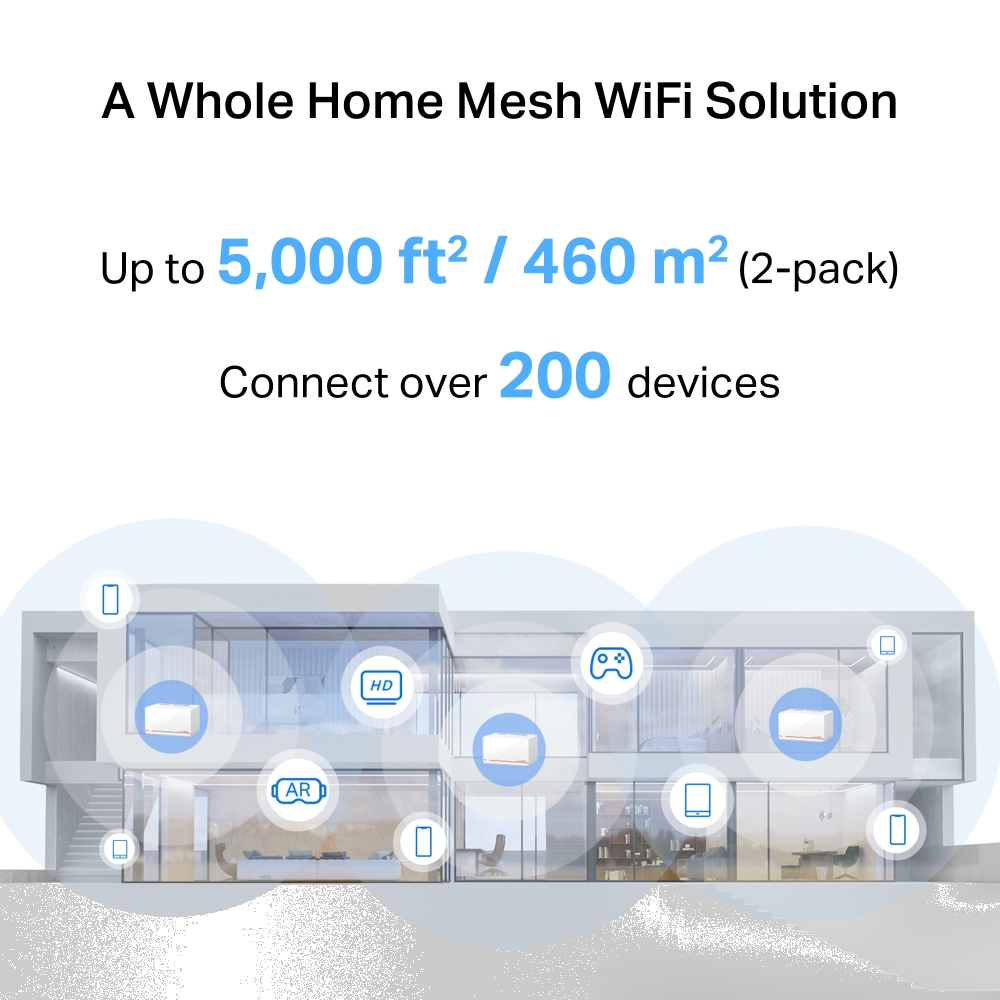 Mercusys HALO H37BE BE6500 WiFi 7 Mesh İkili Router 