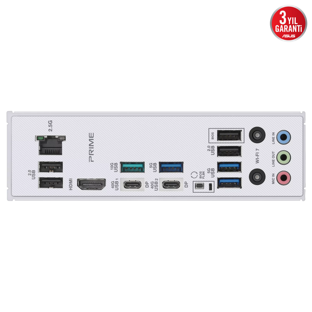ASUS PRIME X870-P WIFI-CSM 8000MHz OC DDR5 Soket AM5 M.2 HDMI ATX Anakart