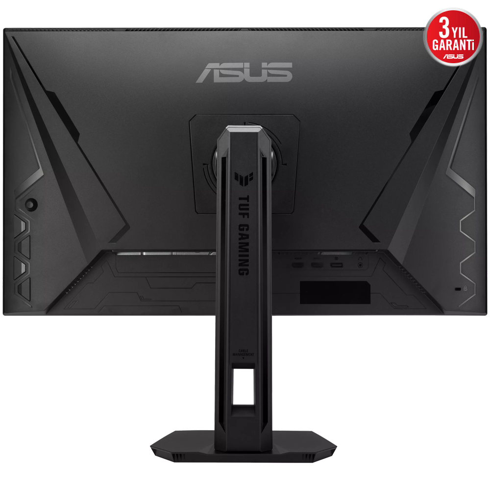 ASUS TUF Gaming VG27AQMEL5F 27" 255Hz 0.3ms HDMI DP AdaptiveSync HDR400 Pivot QHD Fast IPS Gaming Monitör