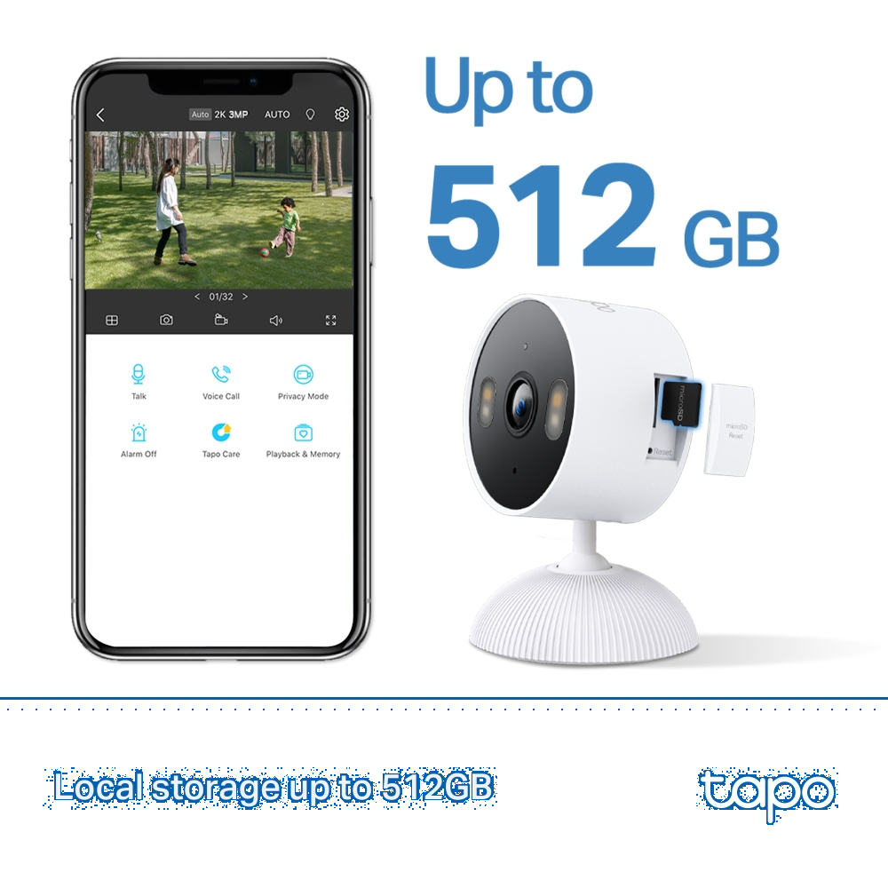 TP-LINK TAPO C113 İç/Dış Mekan Wi-Fi Ev Güvenlik Kamerası