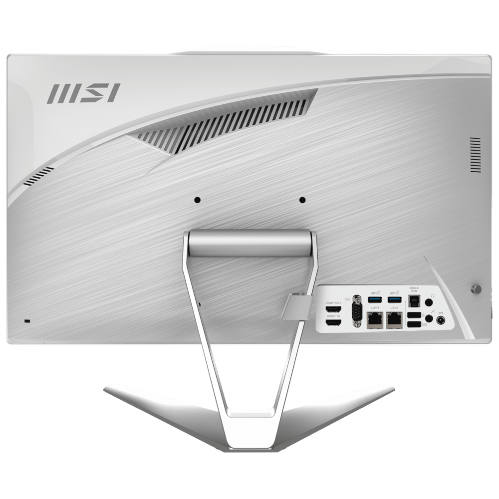 MSI PRO AP222T 14MA-614EU Core i3 14100 8GB DDR5 512GB SSD 21.5" FHD IPS W11 Dokunmatik Beyaz AIO Masaüstü PC