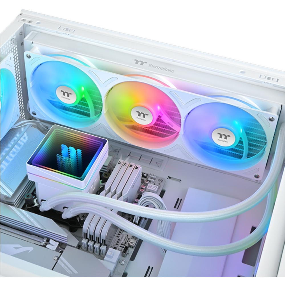Thermaltake TH360 V3 ARGB 360mm Beyaz İşlemci Sıvı Soğutucu