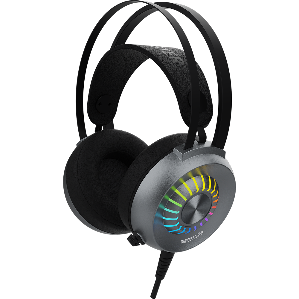 GameBooster GB-H13 ALBA Virtual  7.1 Surround Rainbow Gri Kablolu Gaming Kulaklık