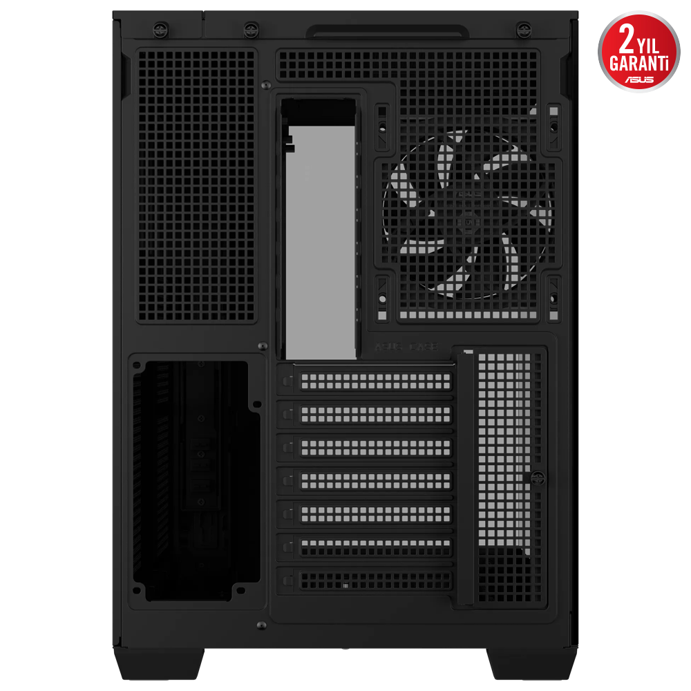 ASUS A32 PLUS Tempered Glass Siyah Kasa