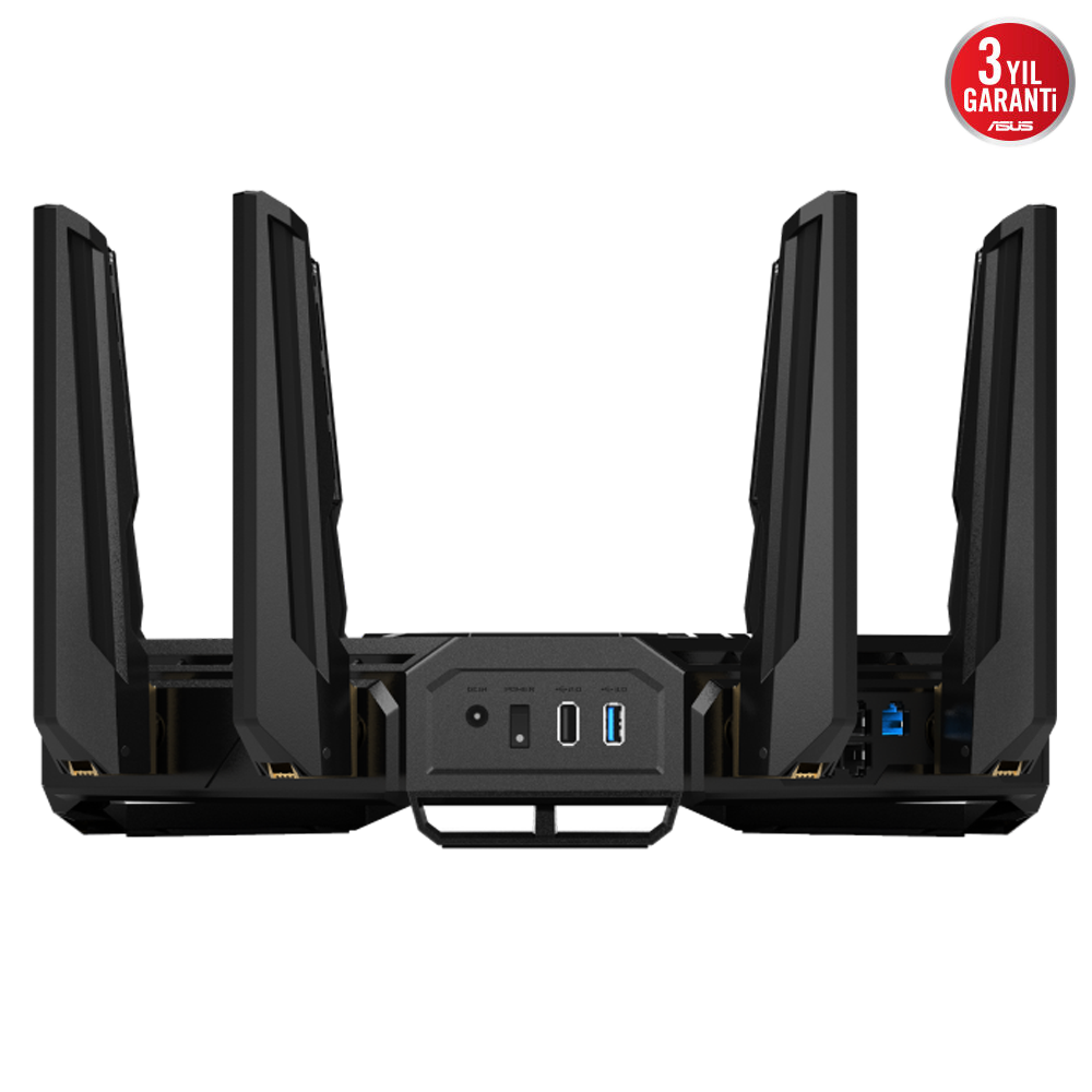 ASUS ROG Rapture GT-BE98 Pro 20. Yıl Özel Seri BE25000 WIFI 7 Quad-Band Gaming Router