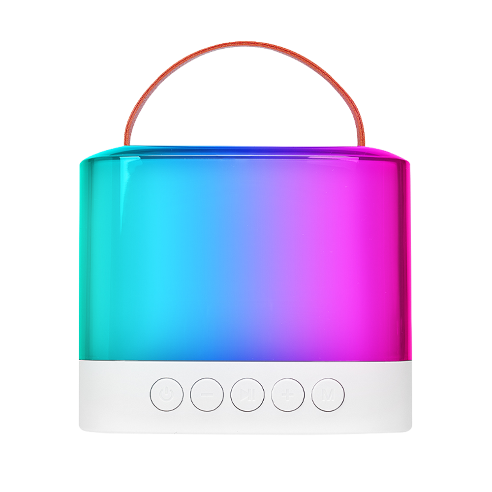 MIKADO MD-16BT Favorite 5W RGB 1200mAh Bluetooth Beyaz Mikrofonlu Karaoke Taşınabilir  Hoparlör