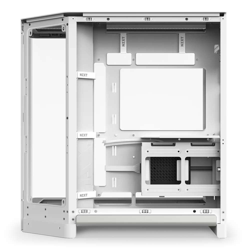 NZXT H6 RGB+ Tempered Glass USB 3.2 USB-C Beyaz ATX Kasa