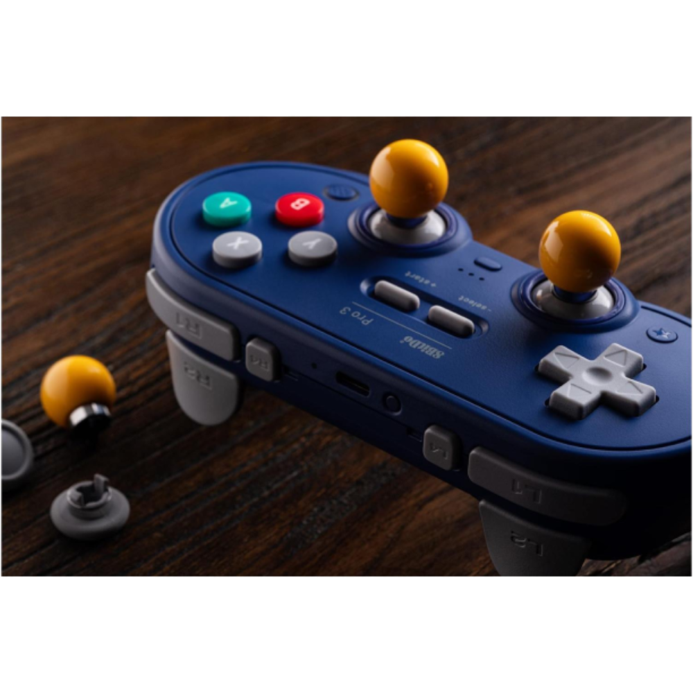 8BitDo Pro 3 TMR Hall Efect Triggers Kablosuz Mor Gamepad