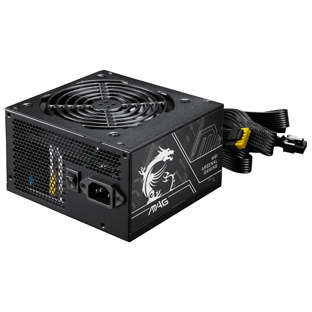 MSI MAG FORGE 141A B75 750W 80+ Bronze Tempered Glass RGB Siyah ATX Bilgisayar Kasası