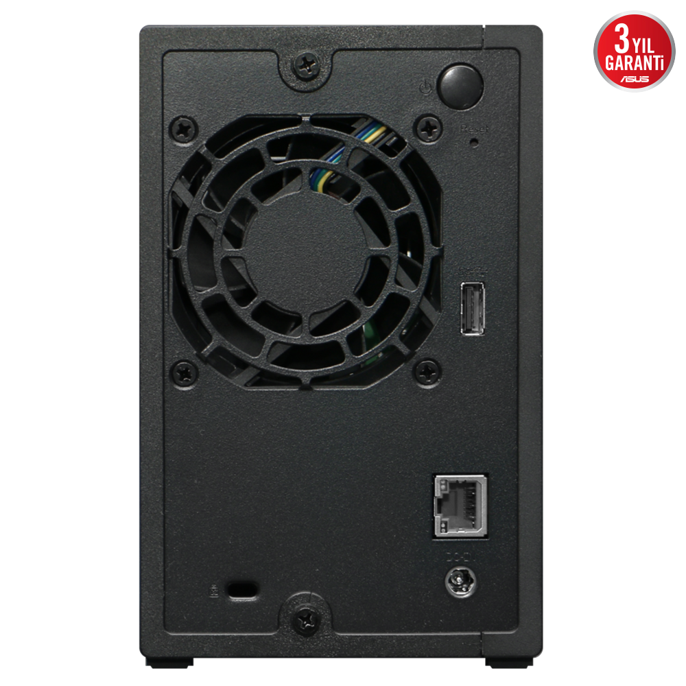ASUSTOR Drivestor 2 Lite AS1102TL Realtek RTD1619B 1GB DDR4 2 Yuvalı 1GbE USB 3.2 NAS Depolama Cihazı 