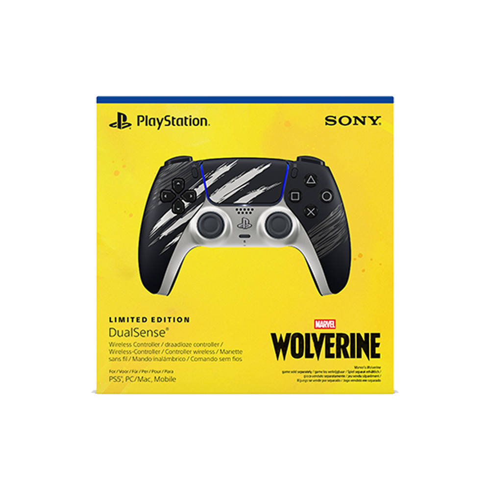 Sony DualSense Marvel Wolverine Adamantium Limited Edition Kablosuz PS5 Gamepad Resmi Distribütör Garantili