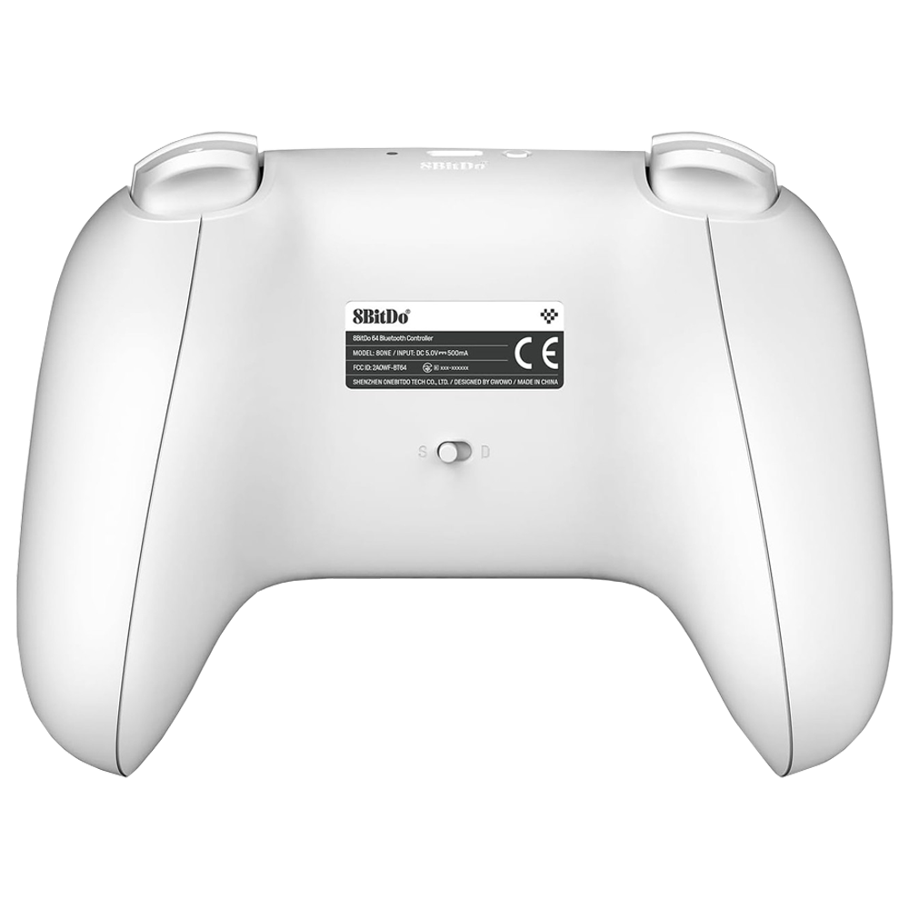 8BitDo 64 Hall Effect Kablosuz Beyaz Gamepad