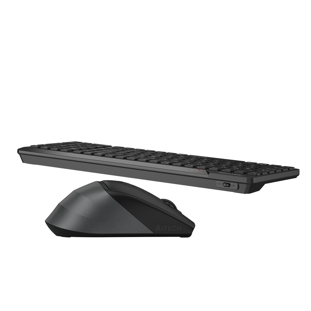 A4 Tech FG2400 AIR2 Siyah Kablosuz QuietKey Klavye Mouse Set
