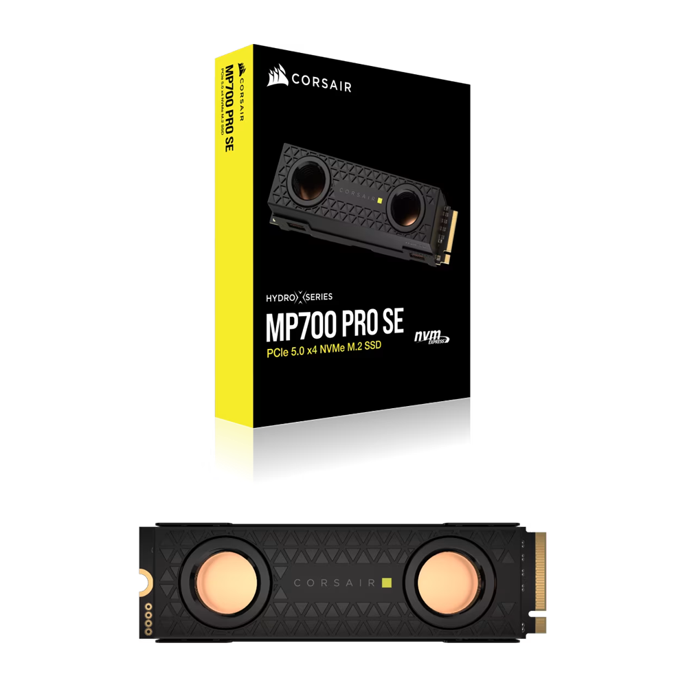 CORSAIR MP700 PRO SE Hydro X 2TB Gen5 NVMe M.2 Soğutuculu SSD 14000MB Okuma / 12000MB Yazma