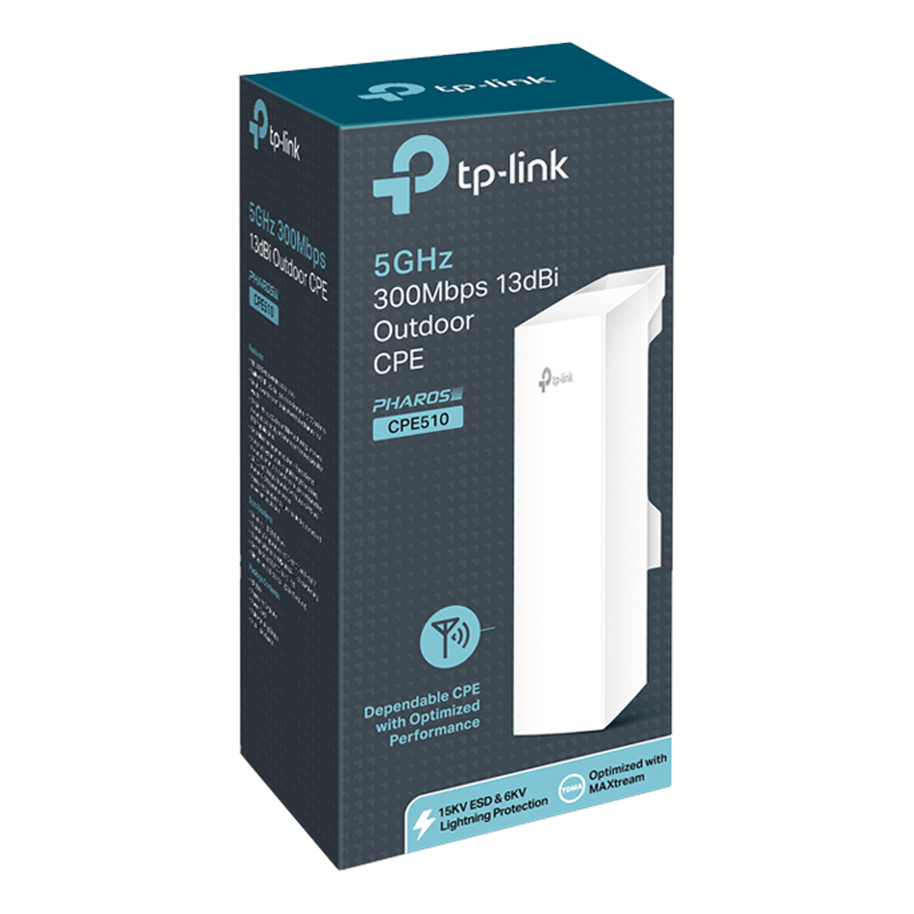 TP-LINK CPE510 5GHz 300Mbps 13dBi Dış Mekan CPE