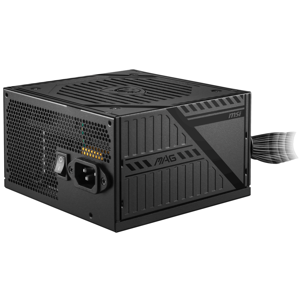 MSI MAG FORGE 140A B65 650W 80+ Bronze Tempered Glass Auto RGB Siyah ATX Bilgisayar Kasası
