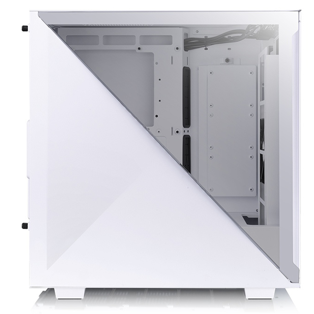 Thermaltake Divider 300 TG Air Snow Tempered Glass USB 3.2 ATX Mid Tower Kasa