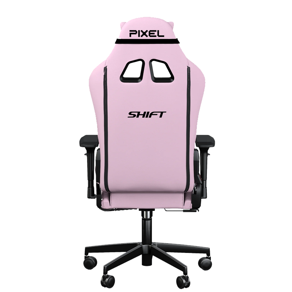 Pixel Shift Kumaş Pembe Oyuncu Koltuğu