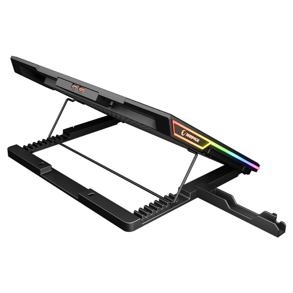 Rampage BLIZZARD R7 RGB 13-15.6'" 6 Fanlı LCD Notebook Soğutucu Stand