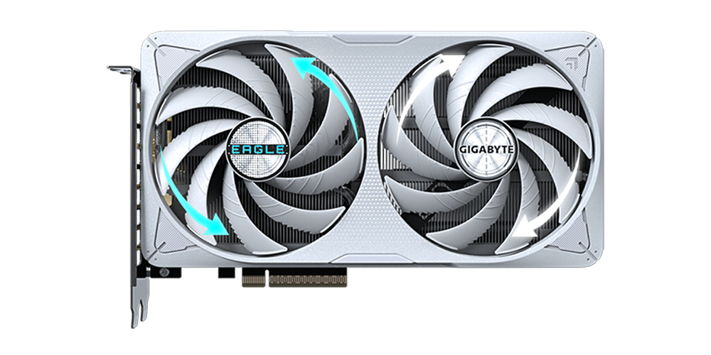 GIGABYTE GeForce RTX 5060 EAGLE OC ICE 8G Ekran Kartı
