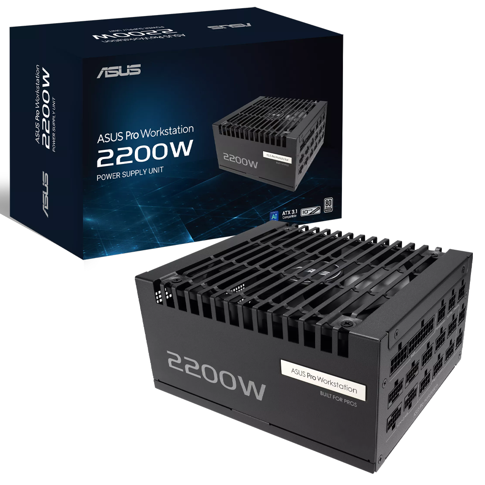 ASUS PRO WS 2200P 2200W 80+ Platinum Full Modüler PSU