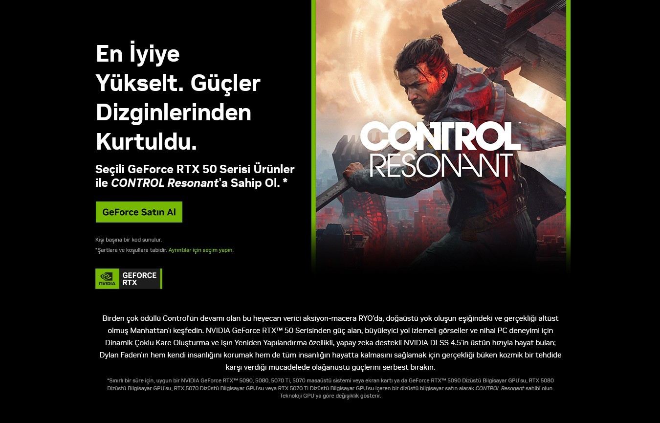 GeForce RTX 5000 Serisi