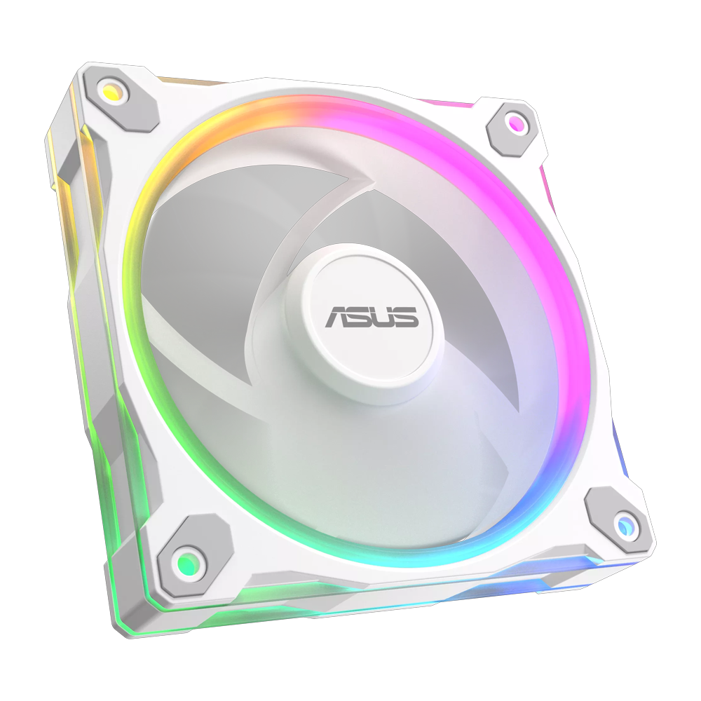 ASUS PRIME MR120 ARGB 120mm Üçlü Beyaz Kasa Fanı
