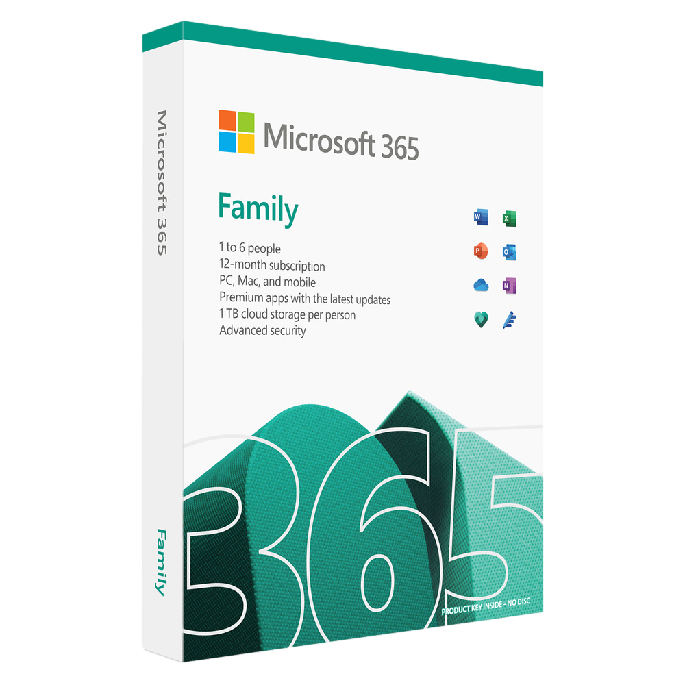 Microsoft Ofiice 365 Aile Türkçe Kutulu Ofis Yazılımı